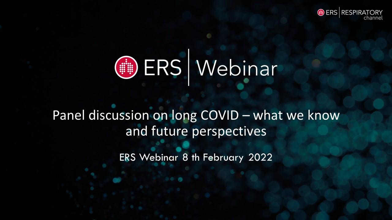 Future Rrt Panel discussion on long COVID – what we know and future perspectives ...